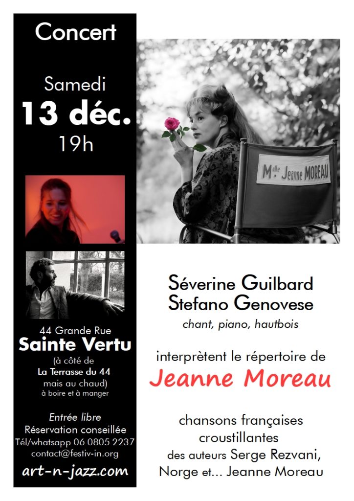 2025 12 13 Jeanne Moreau - Affiche
