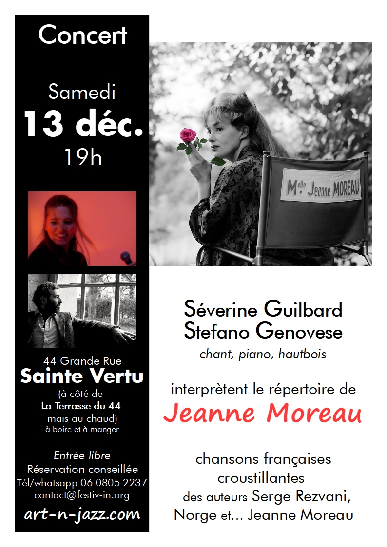 2025 12 13 Jeanne Moreau - Affiche